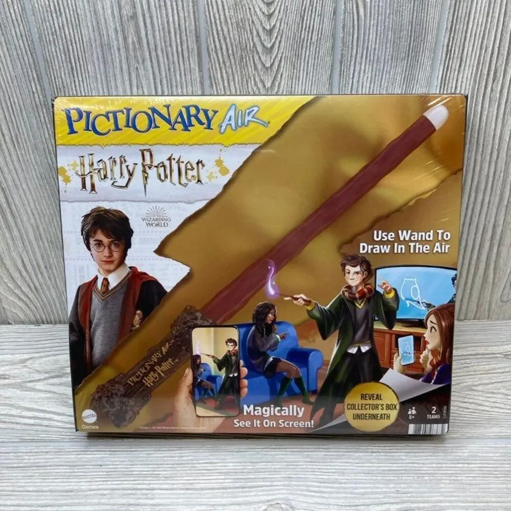 Pictionary Air Harry Potter Game, Use Wand To Draw In The Air & See It On Screen